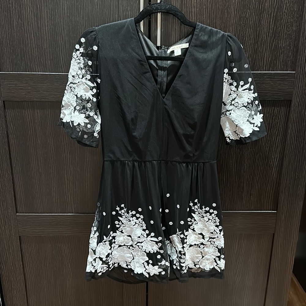 Francescas embroidered romper
